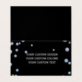 Uw aangepaste ontwerp hier - visitekaartje (Buitenkant ongevouwen)