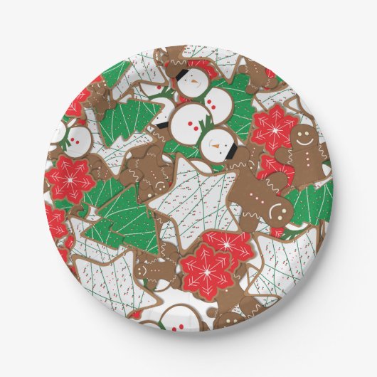 Uw aangepaste papieren borden 18 cm bordje (Voorkant)