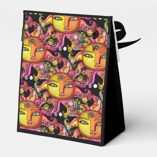 Uw aangepaste tentgunstbox - Cadeau Kaart - Orname Bedankdoosjes (Achterkant)