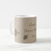 Uw aangepaste Verjaardag Jubileum Baby Mok (Voorkant links)