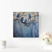 Uw aangepaste vierkante wandklok (Huis)