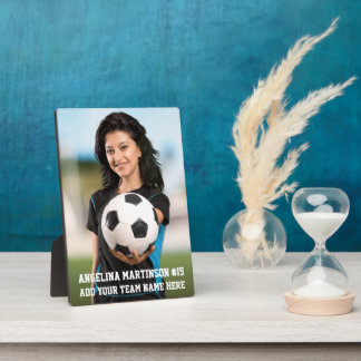 Uw aangepaste voetbal- of sportfoto van 5 x 7 fotoplaat