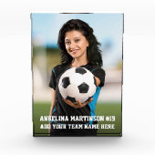 Uw Aangepaste Voetbal of Uw Sport Fotoblokken (Voorkant)