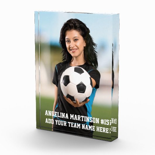 Uw Aangepaste Voetbal of Uw Sport Fotoblokken (Rechts)