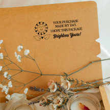 Uw aankoop maakte mijn dag, verpakking