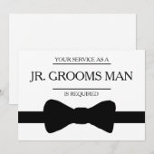 Uw aanwezigheid is gewenst als getuige van de brui kaart (Voorkant / Achterkant)