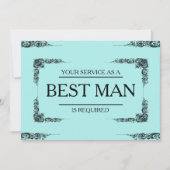 Uw aanwezigheid is gewenst als getuige van de brui kaart (Voorkant)