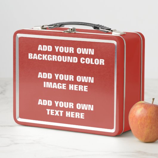 Uw achtergrondkleur, uw afbeelding, uw eigen tekst (In situ)