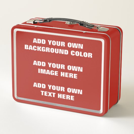 Uw achtergrondkleur, uw afbeelding, uw eigen tekst (Achterkant)