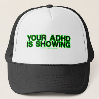 Uw ADHD wordt getoond Trucker Pet
