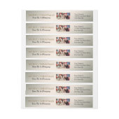 Uw Adres van de Terugkeer van Kerstmis van de Foto (Vel)