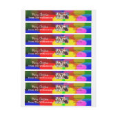 Uw Adres van de Terugkeer van Kerstmis van de Foto (Vel)