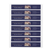 Uw Adres van de Terugkeer van Kerstmis van de Foto (Vel)