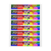 Uw Adres van de Terugkeer van Mele Kalikimaka van (Vel)