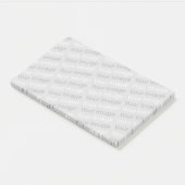 Uw Afbeelding 10 x 6 inch Post-it® notes (Schuin)