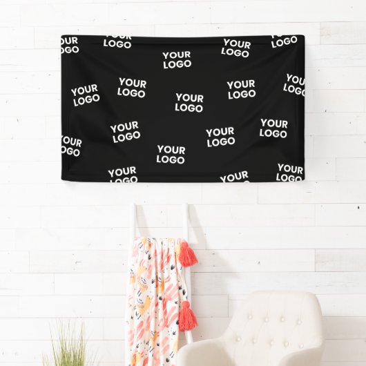 Uw afbeelding, bedrijfslogo of een ander ontwerp spandoek (Insitu)