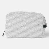 Uw Afbeelding Dropp Kit Bag Toilettasje (Achterkant)