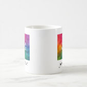 Uw Afbeelding foto gekalligrafeerde tekst of namen Koffiemok (Center)