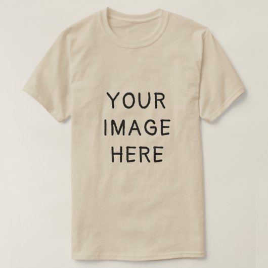 Uw Afbeelding hier - Aangepaste foto T-shirt (Design voorkant)