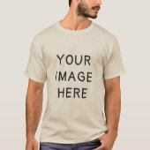 Uw Afbeelding hier - Aangepaste foto T-shirt (Voorkant)