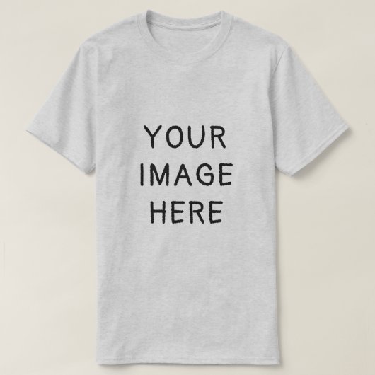 Uw Afbeelding hier - Aangepaste foto T-shirt (Design voorkant)