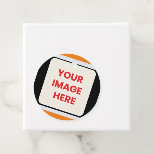 Uw Afbeelding hier Bedankjes Labels (In situ)