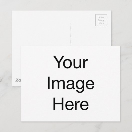 Uw Afbeelding hier Briefkaart (Voorkant / Achterkant)