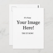 Uw Afbeelding hier Briefkaart (Voorkant / Achterkant)