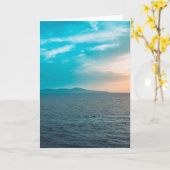 Uw Afbeelding hier Custom Photo Holiday Kaart (Gele Bloem)