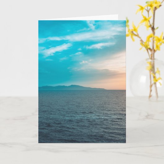 Uw Afbeelding hier Custom Photo Holiday Kaart (Gele Bloem)