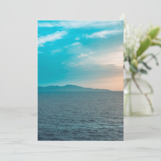 Uw Afbeelding hier Custom Photo Holiday Kaart (Staand voorkant)