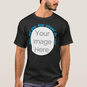 Uw afbeelding hier, foto aangepaste bewerken cirke t-shirt