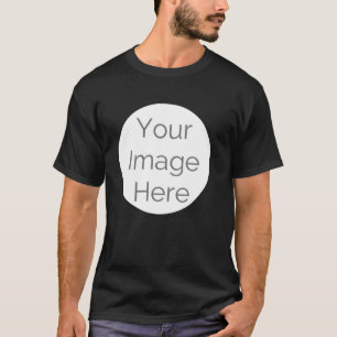 Uw afbeelding hier, foto aangepaste "creëer uw eig t-shirt