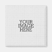 Uw Afbeelding hier is een eenvoudige stap naar uw  Magneet (Voorkant)