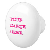 Uw Afbeelding hier Keramische Knop (Rechts)