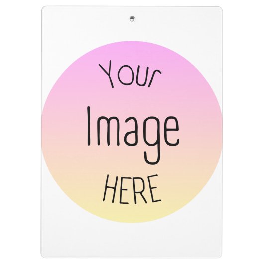 Uw Afbeelding hier klembord -  (Achterkant)