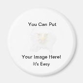 Uw Afbeelding hier Magneet (Voorkant)