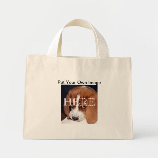 Uw Afbeelding hier Mini Tote Bag (Voorkant)