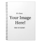 Uw Afbeelding hier Notitieboek (Voorkant)