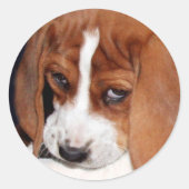 Uw Afbeelding hier Ronde Sticker (Voorkant)