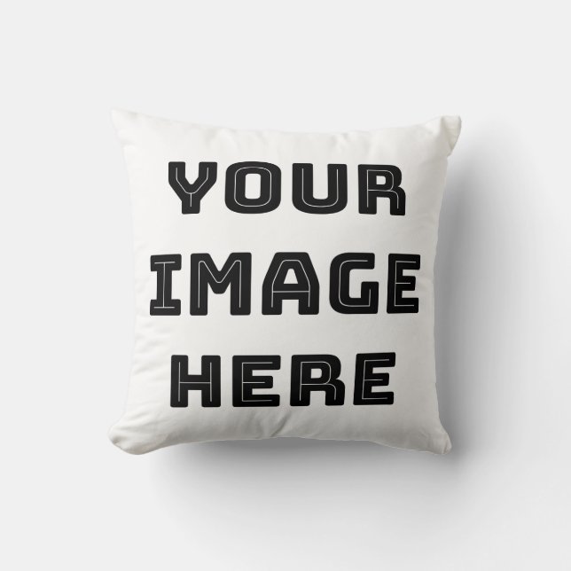 Uw Afbeelding hier Sierkussen (Voorkant)