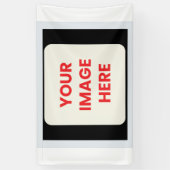 Uw Afbeelding hier Spandoek (Verticaal)