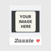 Uw Afbeelding hier Sticker (Vel)