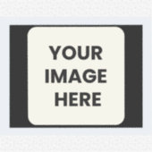 Uw Afbeelding hier Sticker (Voorkant)