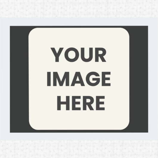 Uw Afbeelding hier Sticker (Voorkant)