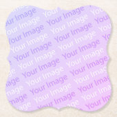 Uw Afbeelding Kartonnen Onderzetters (Voorkant)