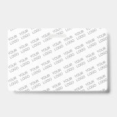 Uw afbeelding/logo automatisch verlicht + patroon badge (Achterkant)