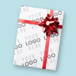 Uw afbeelding/logo automatisch verlicht + patroon cadeaupapier