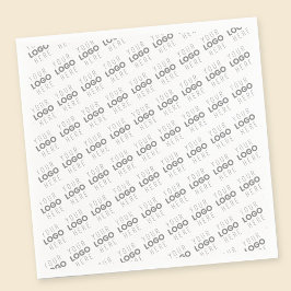 Uw afbeelding/logo automatisch verlicht + patroon servet