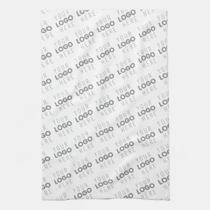 Uw afbeelding/logo automatisch verlicht + patroon theedoek